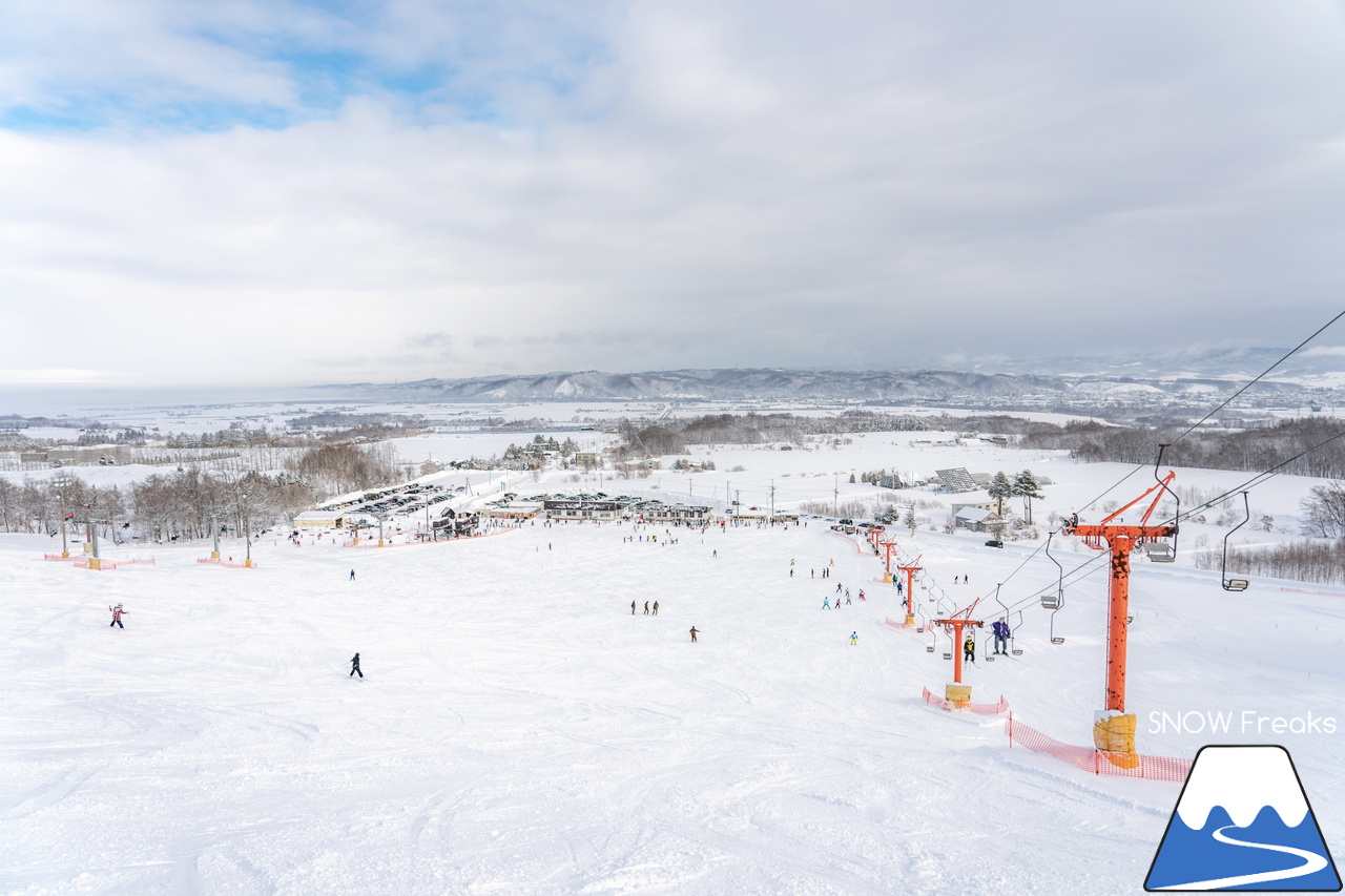 北長沼スキー場｜晴天＋粉雪＝最高！素晴らしいコンディションで、2月がスタート(^^)/